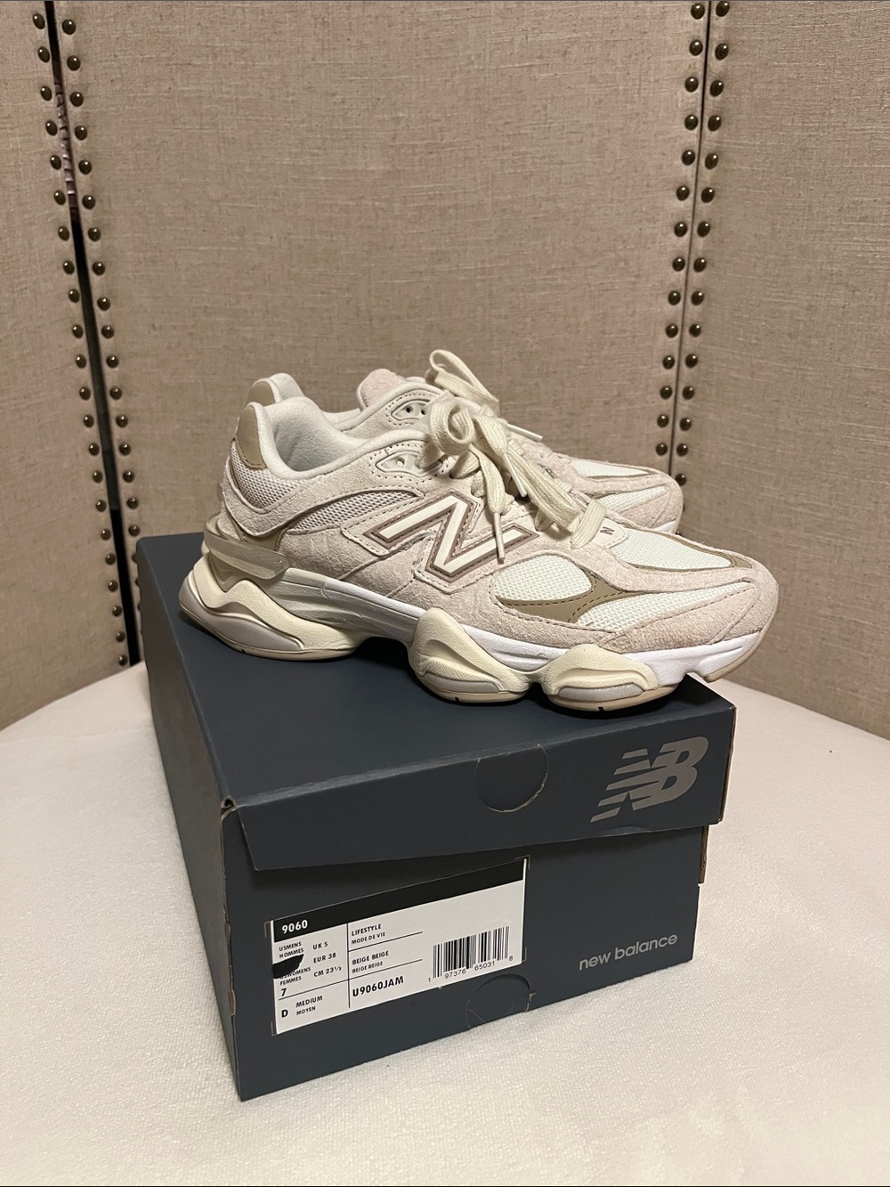 New balance 9060 beige women’s size 7